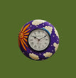 Rajasthani Painted Clock 12" |  Home Decor | Wall Decor | Clocks | Hand Painted Clock