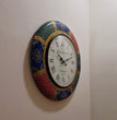 Rajasthani Painted  Clock 18 inch | Hand Painted Clock Home |  Home Decor | Clocks | Wall Decor