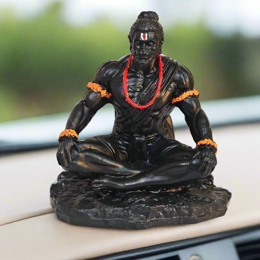 Hanuman ji Black color| Car Dashboard | Table Decor