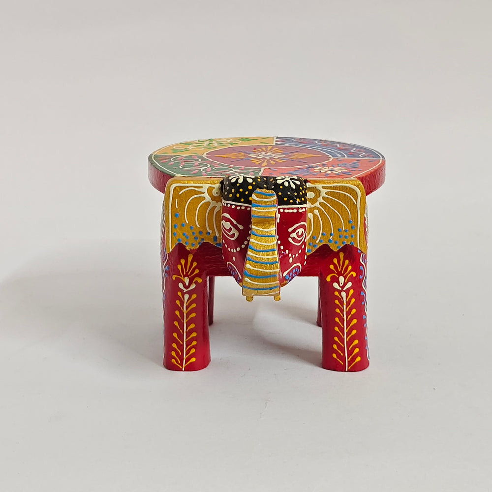 Wooden Elephant Stool | Table Decor | Bar Stool