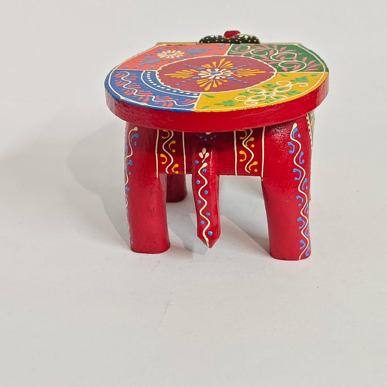 Wooden Elephant Stool | Table Decor | Bar Stool