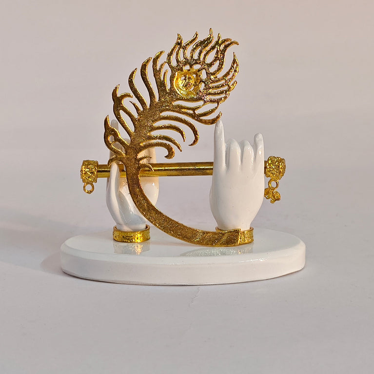 Golden Mor Pankh with Murali | Car Dashboard | Table Decor