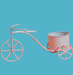 Elegant Metal Cycle Planter Small | Gardening | Planters