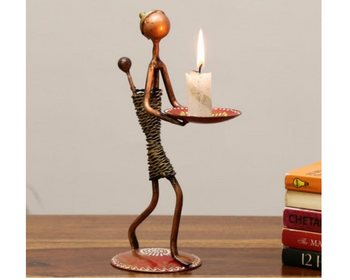 Lady Baby Single Candle Stand | Table Decor