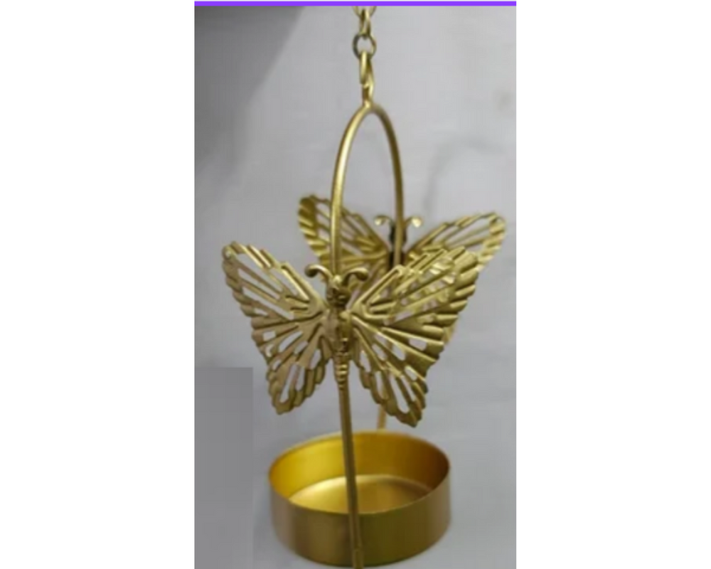Metal Hanging Diya