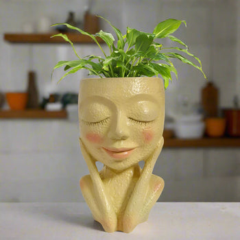 Face Planter | Gardening | Planters | Table Decor