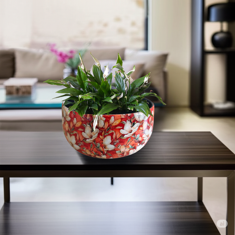 Table Top Planter With Meena Pot | Designed Handi pot | Gardening | Planter pot
