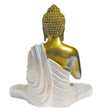 Blessing Buddha Statue | 15 inches | Blue | Teal Blue| Dark Blue| Chocolate | Orange | Light Orange| Blue Gray| Gold | Table Decor