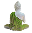 Blessing Buddha Statue | 15 inches | Blue | Teal Blue| Dark Blue| Chocolate | Orange | Light Orange| Blue Gray| Gold | Table Decor