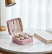 Jewellery Organiser PU Leather | jewellery organisers box | Earrings organisers | Necklace organisers | Portable Jewellery Organizer