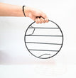 Heavy-Duty Metal Planter Circular Stand for (Set of 2) | Round stand 20 CM | Planter Stand | Garden