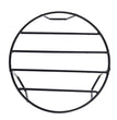 Heavy-Duty Metal Planter Circular Stand for (Set of 2) | Round stand 20 CM | Planter Stand | Garden