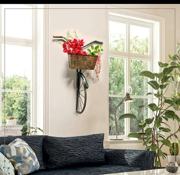 Cycle Basket Big (Black) | Wall Decor