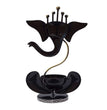 Ganesh T-Lite Black Glossy | Table Decor