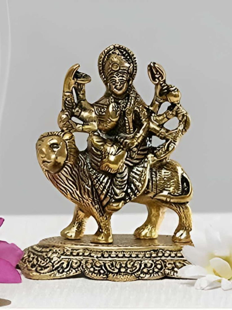 Sherawali Maa (Maa Durga)  | God Idol | Brass Bloom | Pooja Item
