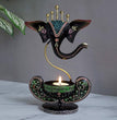 Ganesh T-Lite Black Glossy | Table Decor