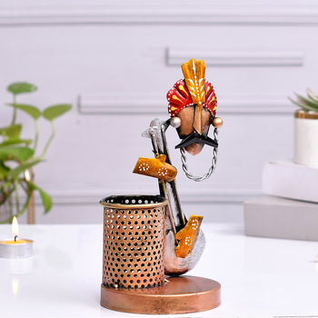 Guitar Pen Stand | Table Decor | Metal Handicraft