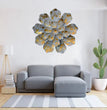 White Metal Flower Wall Decoration | Wall Decor | Artifact | Home Decor