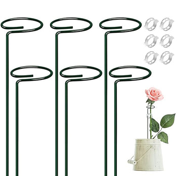 Elegant Sturdy Metal Trellis for Plant Support  Garden Stand (Pack of 6)| Gardening