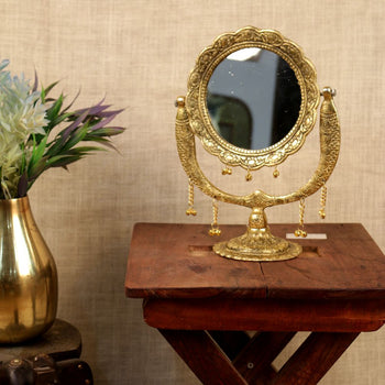 Table Mirror | Decor | Metal Handicrafts | Glass | Modern