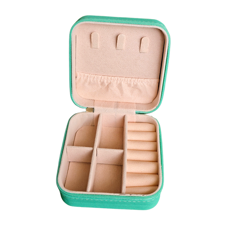 Jewellery Organiser PU Leather | jewellery organisers box | Earrings organisers | Necklace organisers | Portable Jewellery Organizer