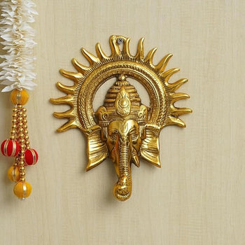Kiran Ganesh | God Idol | Metal Handicrafts | Brass | Pooja Item
