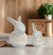 Cute Rabbit Showpiece Miniatures for Home Decor | Table Decor | Resin | Home Decor | Artifact