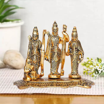 Ram darbar | God Idol | Ram Laxman Sita | Brass | Pooja Item