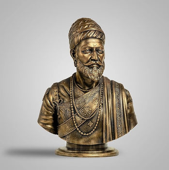 Chhatrapati Shivaji Maharaj | The Great Maratha Warrior | Statue | Table Decor | Polyresin