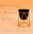 Planter Pot Stand for Outdoor | Planter Stand for Garden | Plant Stand for Home | Gamla Stand for Home | Metal Indoor Pots with Drainage Hole | Set of 1| Gardening | Planter