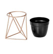 Planter Pot Stand for Outdoor | Planter Stand for Garden | Plant Stand for Home | Gamla Stand for Home | Metal Indoor Pots with Drainage Hole | Set of 1| Gardening | Planter