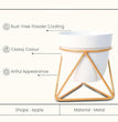 Planter Pot Stand for Outdoor | Planter Stand for Garden | Plant Stand for Home | Gamla Stand for Home | Metal Indoor Pots with Drainage Hole | Set of 1| Gardening | Planter