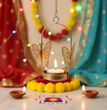 Butterfly hanging tealight candle holder | Diwali Decorative Item | Combo pack | [Pack of 4]