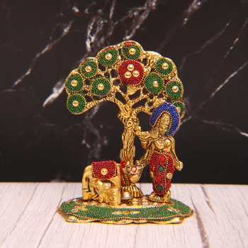 Stone Kadam Krishna | God Idols | Brass