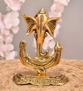 Trishul  Ganesh Ji | God Idols | Brass | Metal Handicraft